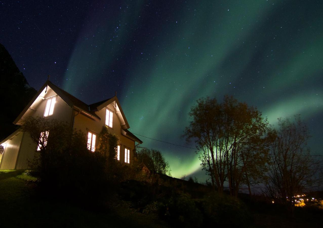 Kjosen Lodge, Lyngen. Lyngseidet エクステリア 写真